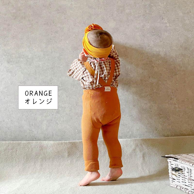 ベビー服 レギンス サスペンダー レッグウェア ハイウエスト ズボン ボトムス 子供服 秋 冬 男の子 女の子 60 70 80 90 | キッズ | 24
