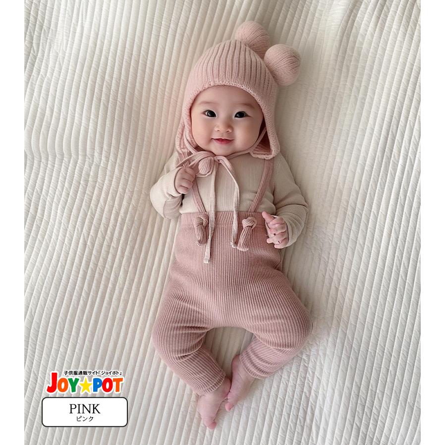 ベビー服 レギンス パンツ サスペンダー サロペット 無地 ハイウエスト 男の子 女の子 60 70 80 90 100 子供服 | キッズ | 13