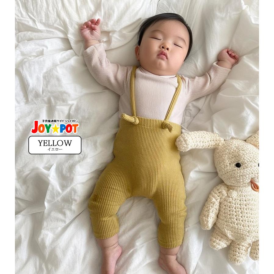 ベビー服 レギンス パンツ サスペンダー サロペット 無地 ハイウエスト 男の子 女の子 60 70 80 90 100 子供服 | キッズ | 14
