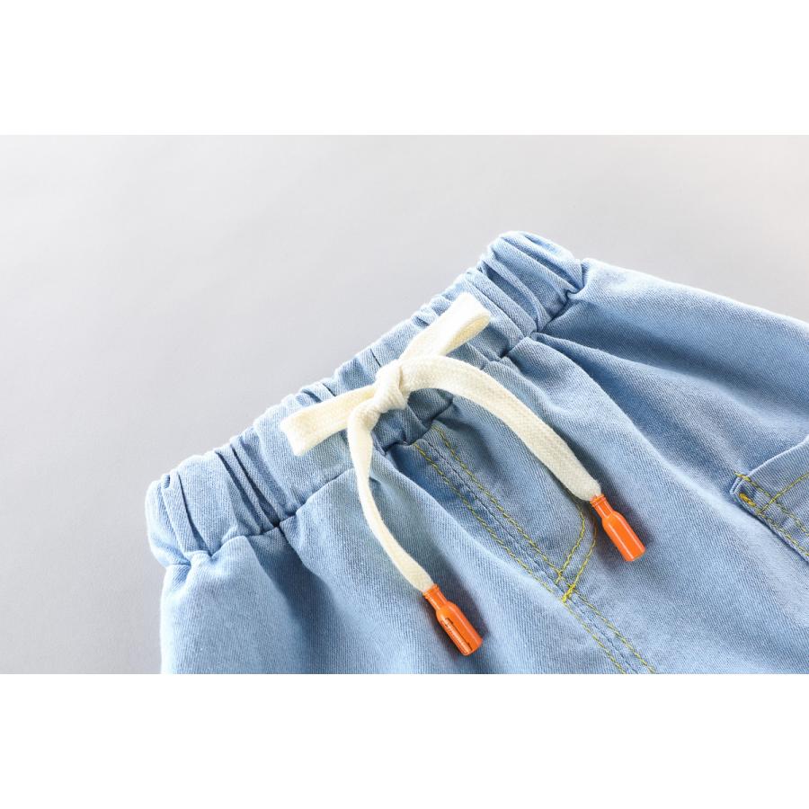 ベビー服 上下セット 男の子 女の子 夏 80 90 100 110 120 セットアップ Tシャツ 半袖 クマ くま 子供服 | キッズ | 12