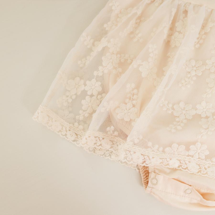 ベビー服 ロンパース 女の子 60 70 80 90 ヘアバンド レース 長袖 出産祝い 赤ちゃん カバーオール 姫 秋 冬 春 | キッズ | 08