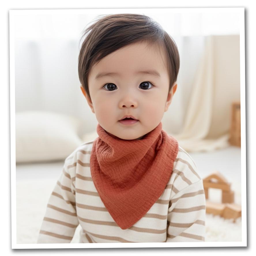 キッズ スタイ 5枚セット ベビー ビブ 前掛け 男の子 女の子 赤ちゃん