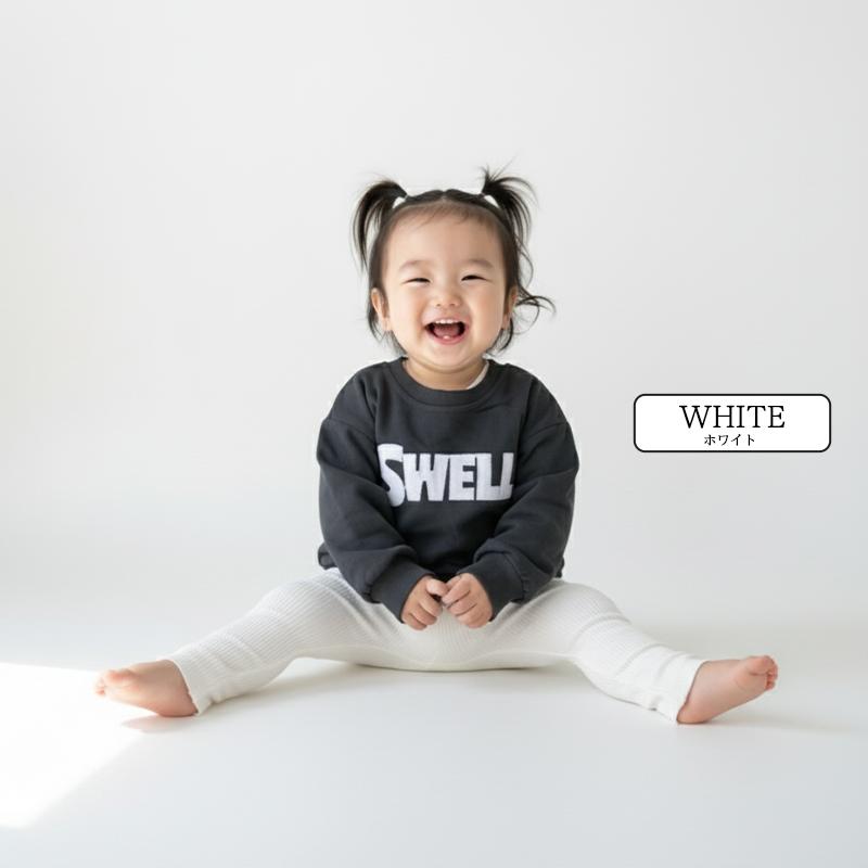 ベビー服 男の子 女の子 レギンス ボトムス ズボン 60 70 80 90 100 子供服 無地 ボーダー リブ 赤ちゃん 乳幼児 | キッズ | 15