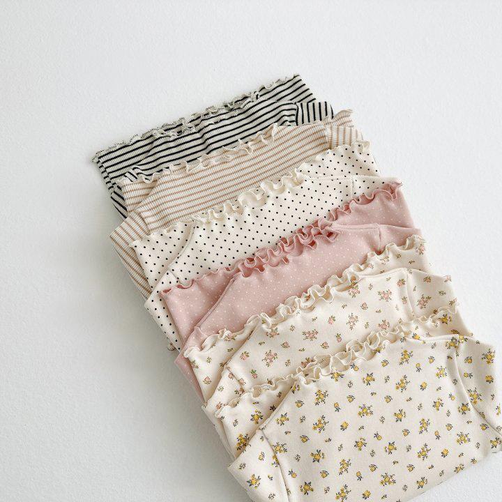 キッズ ベビー服 Tシャツ ブラウス 長袖 花柄 ドット柄 秋服 春服 子供服 女の子 80 90 100 110 120 130 | キッズ | 07