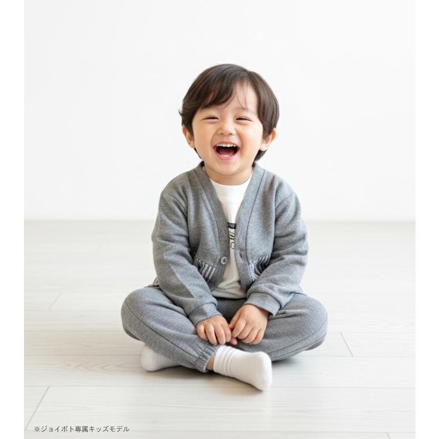 ベビー服 セットアップ 男の子 子供服 クマ カーディガン 長袖 女の子 秋 春 80 90 100 110 120 | キッズ | 09