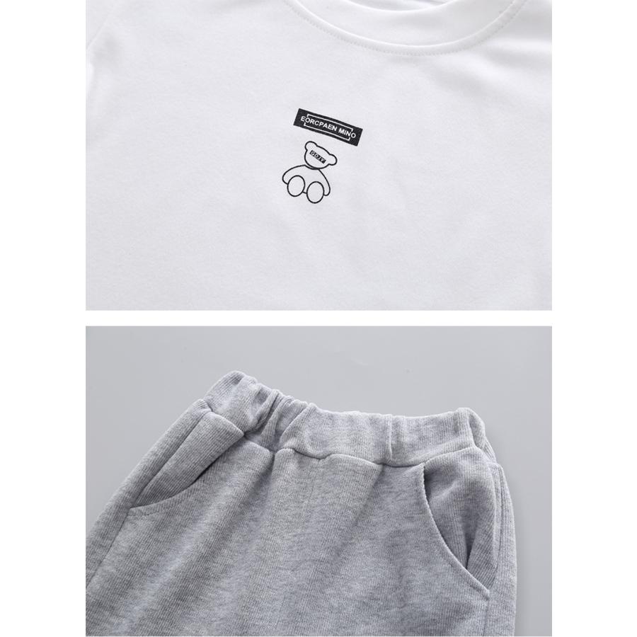 ベビー服 セットアップ 男の子 子供服 クマ カーディガン 長袖 女の子 秋 春 80 90 100 110 120 | キッズ | 11