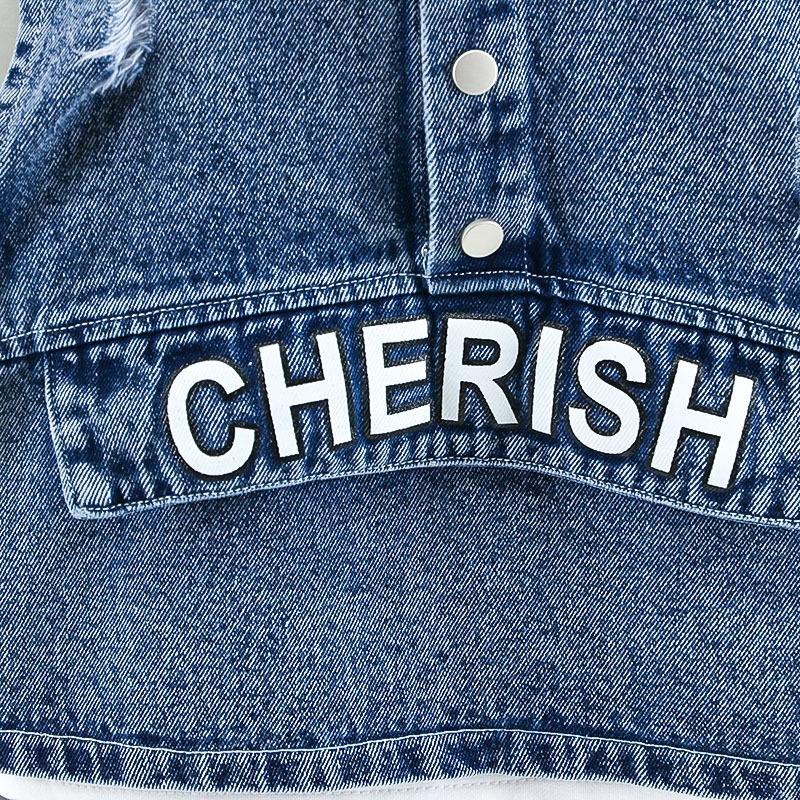 ベビー服 セットアップ 男の子 子供服 デニム ジャケット 長袖 女の子 秋 春 80 90 100 110 | キッズ | 09