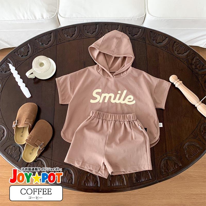 ベビー服 セットアップ フード付き 男の子 子供服 半袖 Tシャツ カジュアル シンプル 女の子 夏 80 90 100 110 120 | キッズ | 05