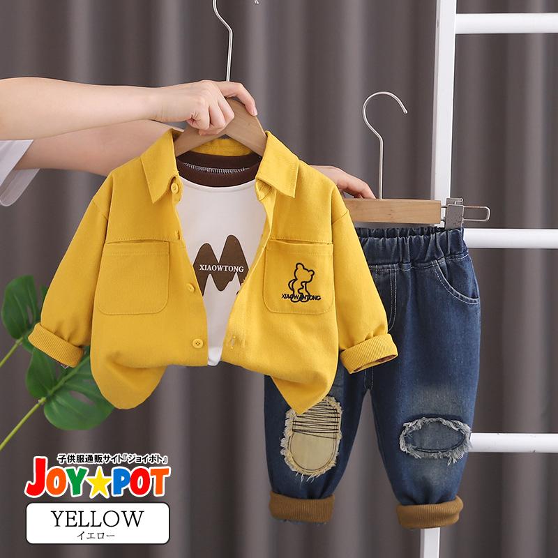 ベビー服 セットアップ 男の子 子供服  ジャケット アウター 長袖 女の子 秋 春 80 90 100 110 120 | キッズ | 02