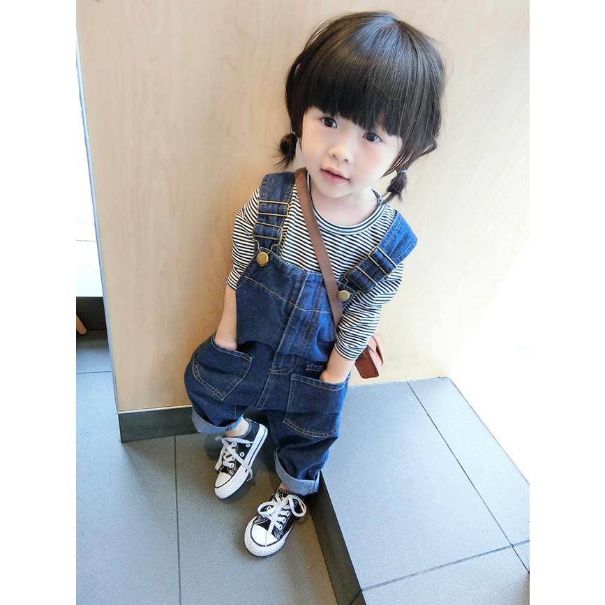 キッズ オーバーオール デニム サロペット 80 90 100 110 120 子供服 男の子 女の子 ベビー服 | キッズ | 04