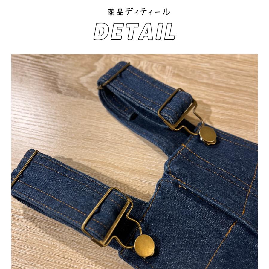 キッズ オーバーオール デニム サロペット 80 90 100 110 120 子供服 男の子 女の子 ベビー服 | キッズ | 08