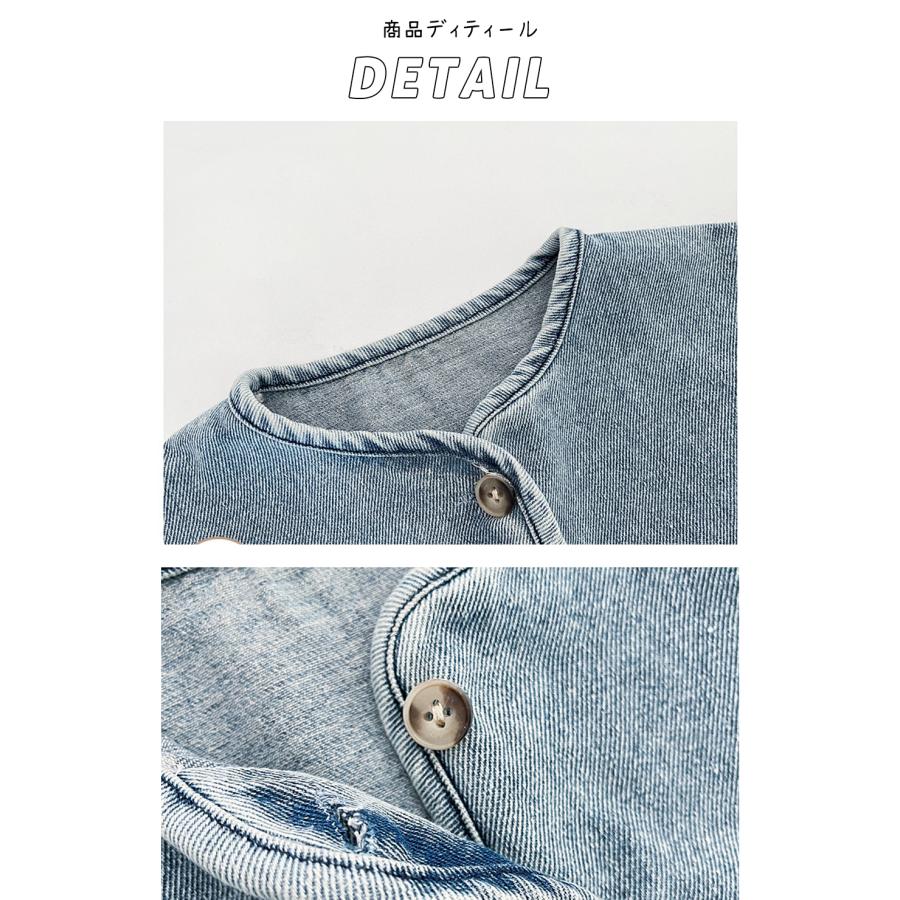 ベビー服 デニムジャケット Gジャン アウター 男の子 女の子 70 80 90 100 110 子供服 秋冬 | キッズ | 08