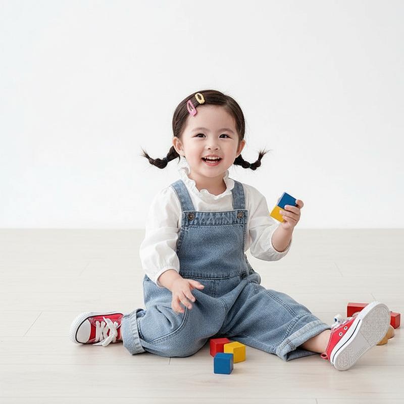 キッズ オーバーオール デニム サロペット ゆったり ダメージ 男の子 女の子 80 90 100 110 120 130 140 子供服 | キッズ | 09