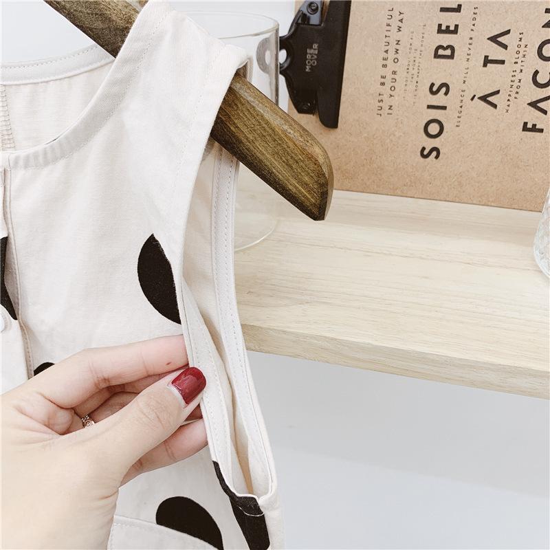 キッズ ベビー服 オーバーオール ドット柄 水玉 ズボン 子供服 サロペット 男の子 女の子 80 90 100 110 120 | キッズ | 07