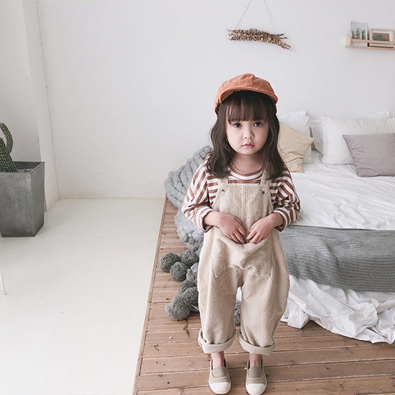 キッズ ベビー服 オーバーオール コーデュロイ ズボン 子供服 サロペット 男の子 女の子 80 90 100 110 120 |  | 01