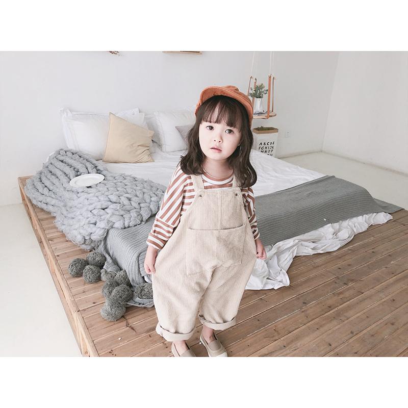 キッズ ベビー服 オーバーオール コーデュロイ ズボン 子供服 サロペット 男の子 女の子 80 90 100 110 120 |  | 04