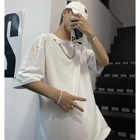 チェーン ネックレス 半袖 Tシャツ 韓国 ストリート Hiphop Y2k K Pop メンズライク 黒 白 ダンス 衣装 レディース 4t 356 メール便ok 4t 356 Joyboxストリートショップ 通販 Yahoo ショッピング