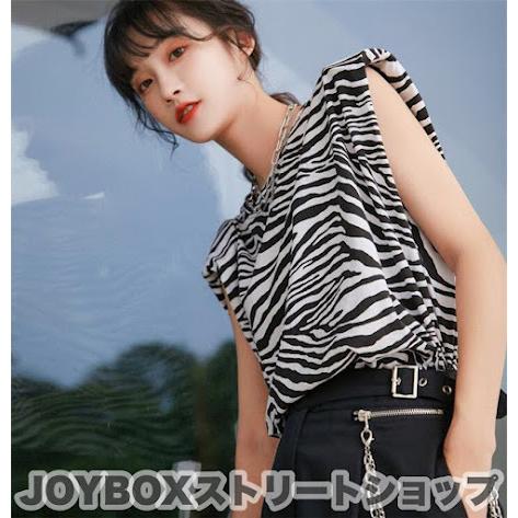 ゼブラ柄 タンクトップ 韓国 派手 ストリート ダンス 衣装 K Pop ノースリーブ Tシャツ 原宿系 オルチャン インナー トップス 4t 708 メール便ok 4t 708 Joyboxストリートショップ 通販 Yahoo ショッピング