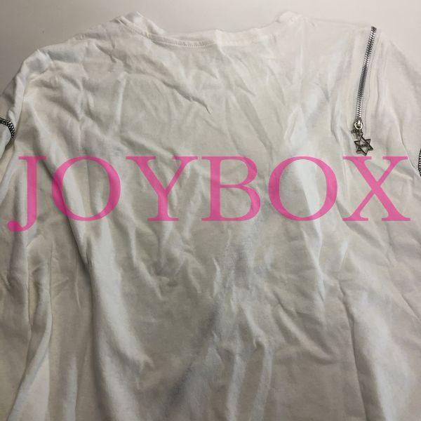 オフショル Tシャツ 韓国 オルチャン ストリート K Pop 原宿系 ダンス 衣装 スリット ファスナー 長袖 レッスン着 ロゴ トップス 4t 9 メール便ok 4t 9 Joyboxストリートショップ 通販 Yahoo ショッピング