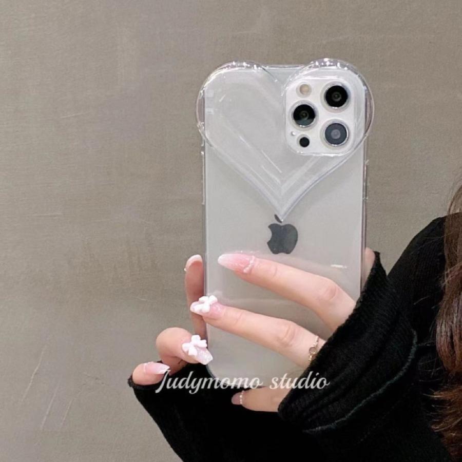 Iphone ケース 韓国 ハート クリア オルチャン シースルー ガーリー ストリート 原宿 可愛い Plus X Xr 8 7 11 Pro Max 12 Mini 5acc 167 メール便ok 5acc 167 Joyboxストリートショップ 通販 Yahoo ショッピング