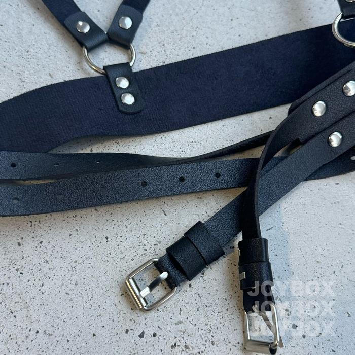 ハーネス ベルト サスペンダー 韓国 ストリート モード系 ダンス