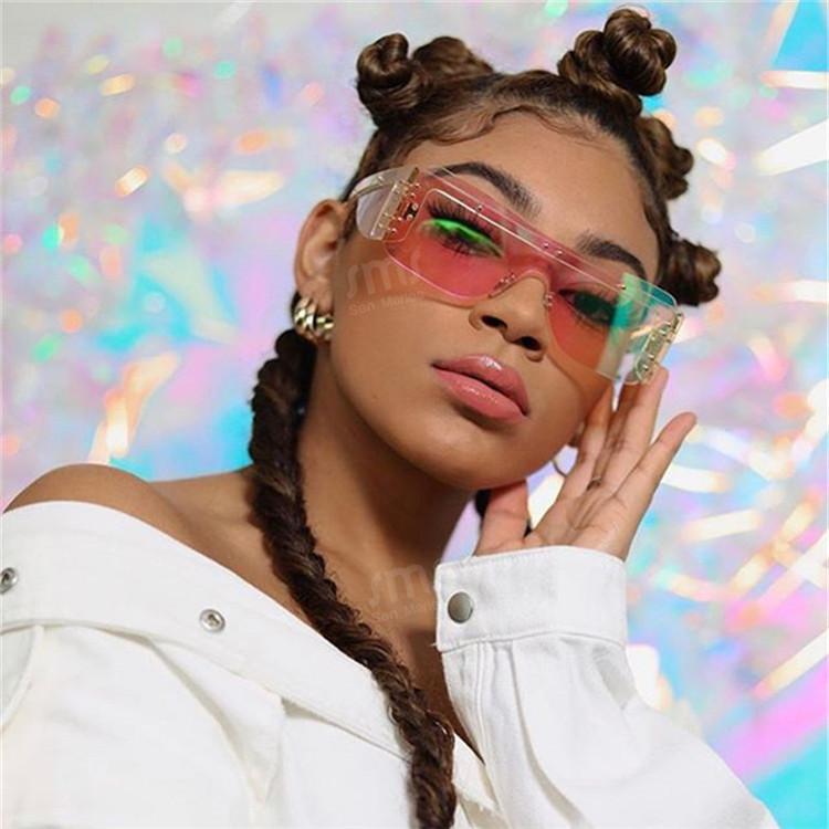 ワンレンズ サングラス 韓国 ストリート Y2k K Pop Hiphop オルチャン 原宿系 派手 個性 小物 ダンス 衣装 レディース 5acc 39 5acc 39 Joyboxストリートショップ 通販 Yahoo ショッピング