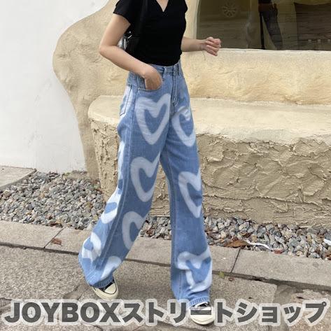 デニム パンツ 韓国 ハート ストリート K Pop ダンス 衣装 可愛い 派手 オルチャン 原宿系 ジーンズ ボトムス 5j 228 5j 228 Joyboxストリートショップ 通販 Yahoo ショッピング