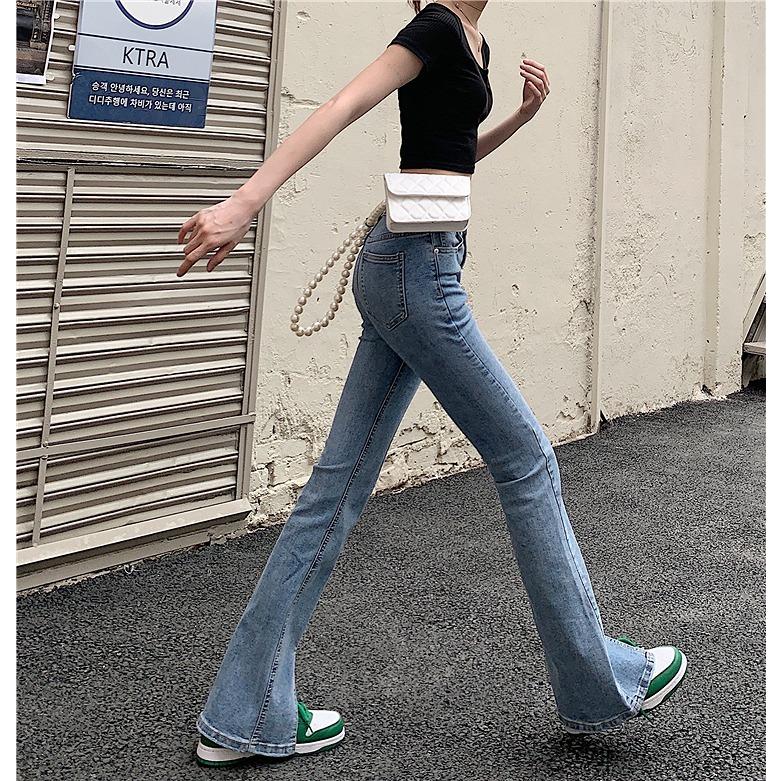 スリット デニム パンツ 韓国ファッション ストリート フレア タイト スリム K Pop 海外 オルチャン 原宿系 レトロ ジーンズ ギャル 衣装 ボトムス 5j 98 5j 98 Joyboxストリートショップ 通販 Yahoo ショッピング