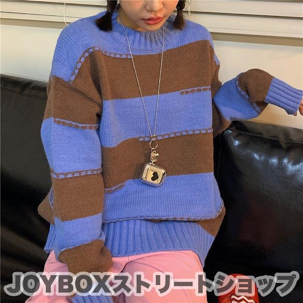 レディースファッション 22年春夏 セーター ボーダー ニット 韓国 レディース ストリート 原宿 K Pop Hiphop V系 ダンス 衣装 地雷 オルチャン ゆったり アメカジ トップス 5ni 303 2bjlei4uwb Boulevardrestaurants Com