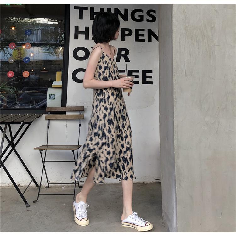 レオパード リンクル キャミ ワンピース ヒョウ柄 韓国 ストリート 原宿系 プリーツ シワ オルチャン 派手 V系 K Pop ノースリーブ 5op 6 メール便ok 5op 6 Joyboxストリートショップ 通販 Yahoo ショッピング