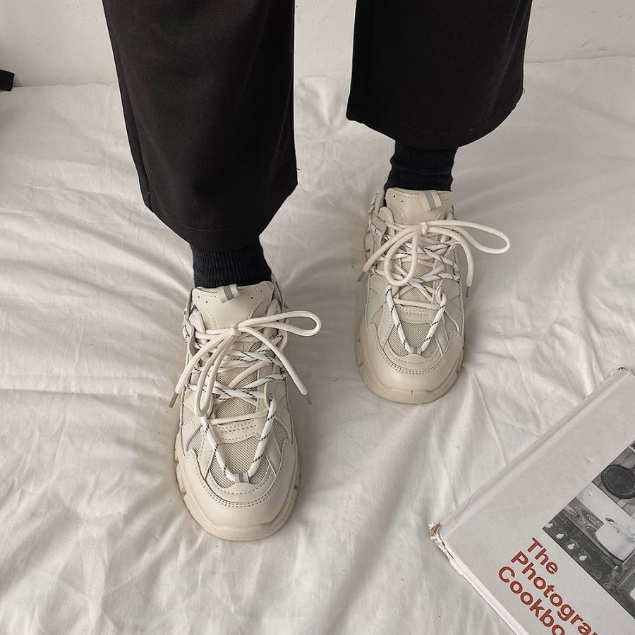 ダッド スニーカー 韓国 ストリート オルチャン レトロ K Pop 配色 靴 可愛い シューズ ドローストリング 原宿系 5sho 2 5sho 2 Joyboxストリートショップ 通販 Yahoo ショッピング