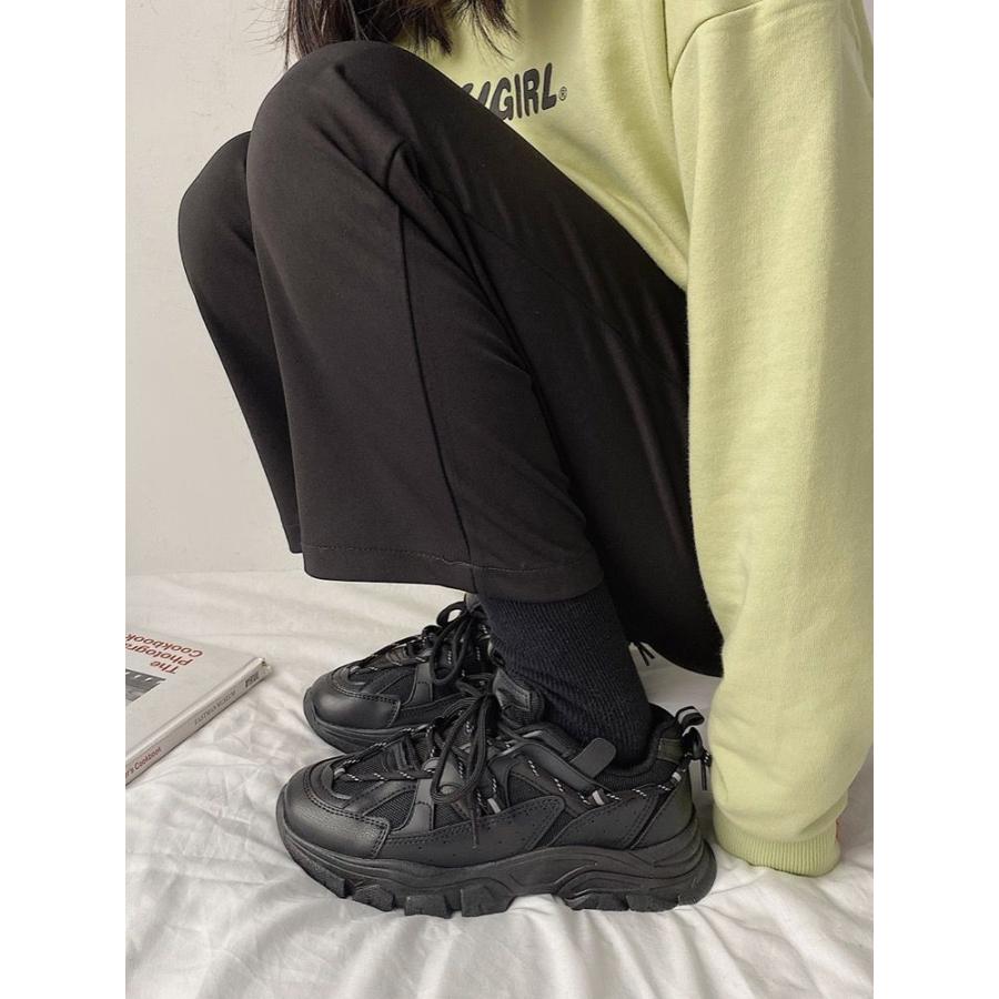 ダッド スニーカー 韓国 ストリート オルチャン レトロ K Pop 配色 靴 可愛い シューズ ドローストリング 原宿系 5sho 2 5sho 2 Joyboxストリートショップ 通販 Yahoo ショッピング