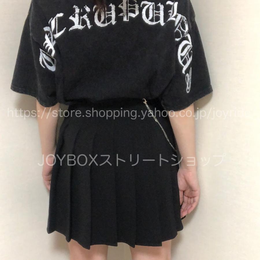 プリーツ ラップ ミニ スカート 韓国 ストリート ダンス 衣装 モード系