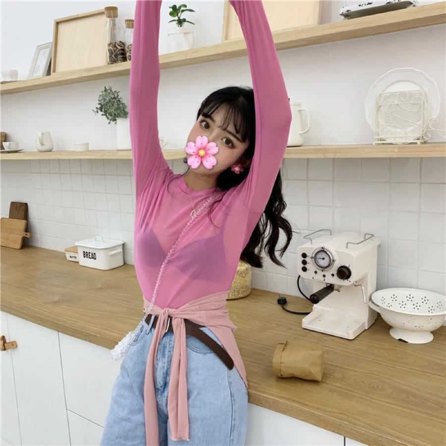 シースルー Tシャツ 韓国 メッシュ ストリート ダンス 衣装 K Pop Hiphop ロンt オルチャン 原宿系 インナー トップス 長袖 5t 214 メール便ok 5t 214 Joyboxストリートショップ 通販 Yahoo ショッピング