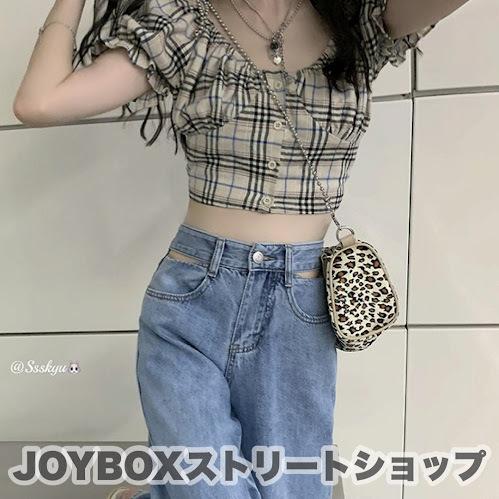 チェック柄 ショート丈 半袖 ブラウス 韓国 ストリート オルチャン 原宿系 ガーリー パフスリーブ ダンス 衣装 K Pop 可愛い レディース 5t 644 メール便ok 5t 644 Joyboxストリートショップ 通販 Yahoo ショッピング
