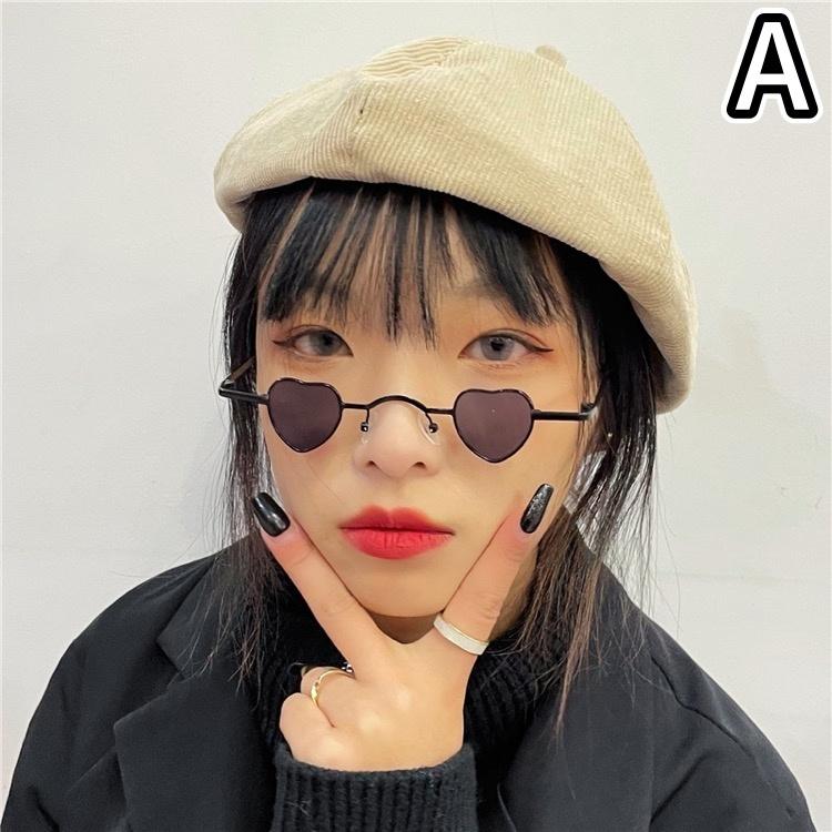 ハート ロイド ミニ レンズ サングラス 韓国 ストリート系 ダンス 衣装