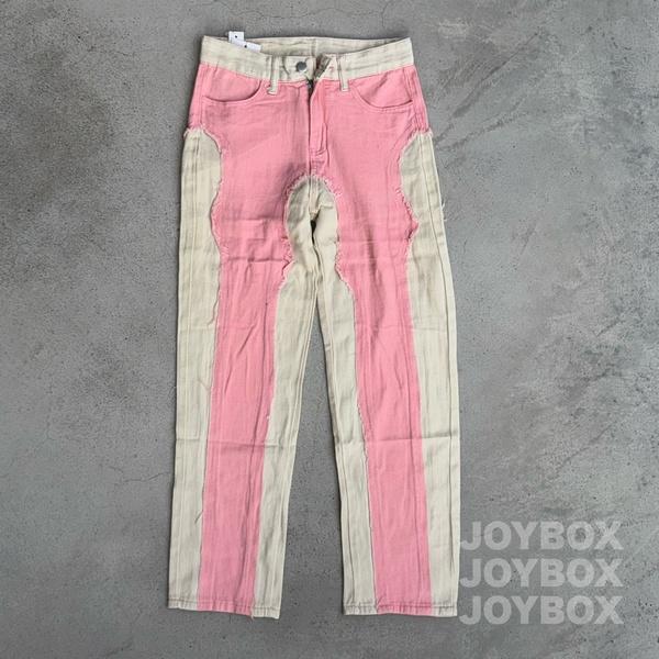 【早い者勝ち】y2k グランジ リメイク ペインティング パンツ スプレーペイントデニムカーゴパンツ グランジ ストリート Y2K