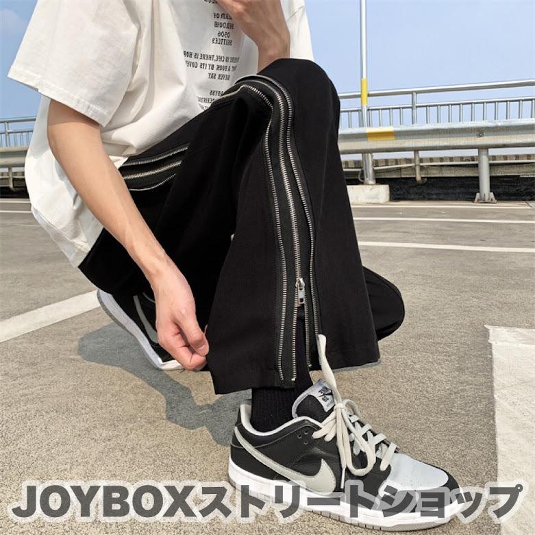ファスナー スリット パンツ 韓国 ストリート Hiphop 原宿 V系 K Pop レッスン着 メンズライク ダンス 衣装 レディース 6pa 6pa Joyboxストリートショップ 通販 Yahoo ショッピング