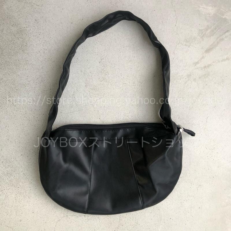 くしゅくしゅ ショルダー バッグ 韓国 ストリート系 ギャザー ドロスト