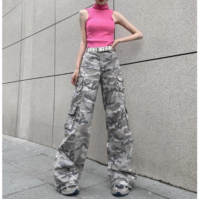 カーゴ パンツ 迷彩柄 グレー 韓国 ストリート系 グランジ Y2K ダンス 衣装 ヒップホップ K-POP ファッション レディース 7PA-71 : 7pa-71 : JOYBOX - 通販 - Yahoo!ショッピング カーゴ パンツ 迷彩柄 グレー 韓国 ストリート系 グランジ Y2K ダンス 衣装 ヒップホップ K-POP ファッション レディース 7PA-71 : 7pa-71 : JOYBOX - 通販 - Yahoo!ショッピング