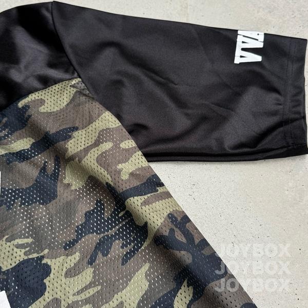 TONAMI バドミントン 半袖シャツ 迷彩柄 TBSNT007(イエロー) | すべての商品 | トナミバドショップ