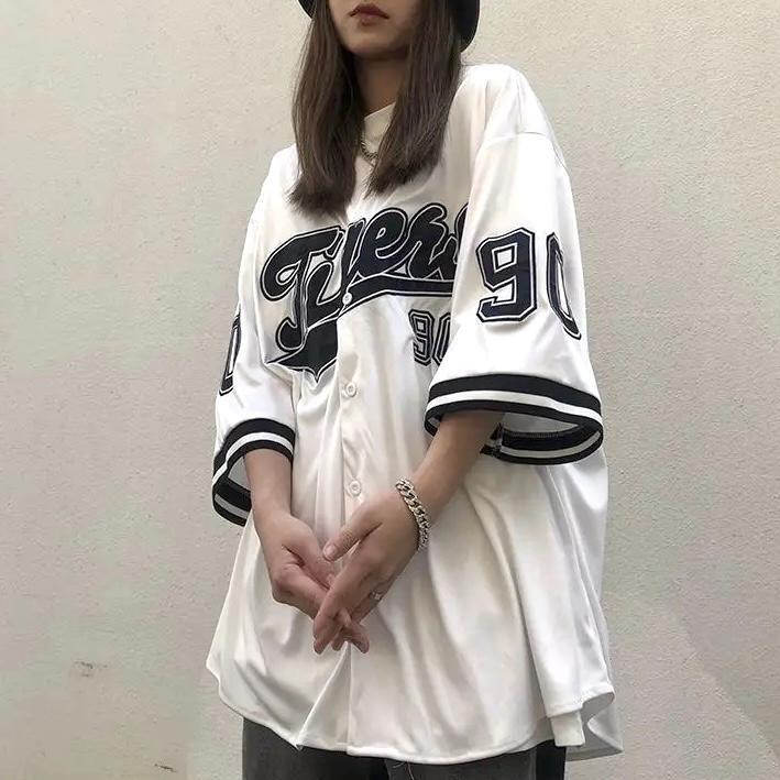 テミンtaemin 韓国限定ベースボールTシャツ 白 ショート トレカ付き ベースボール ゲーム シャツ 半袖 ロゴ ナンバー Tシャツ 韓国