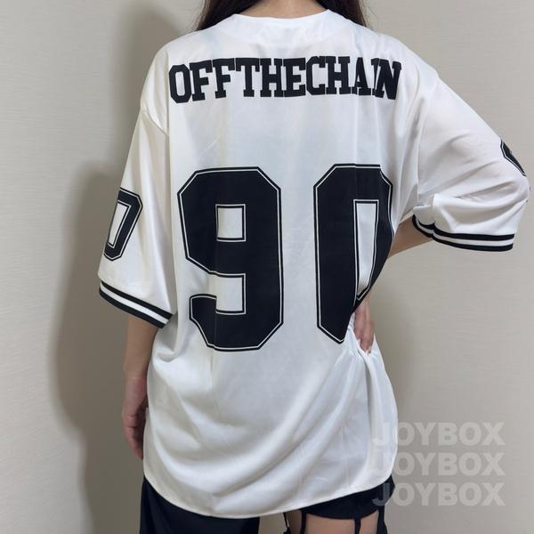 ベースボール ゲーム シャツ 半袖 ロゴ ナンバー Tシャツ 韓国