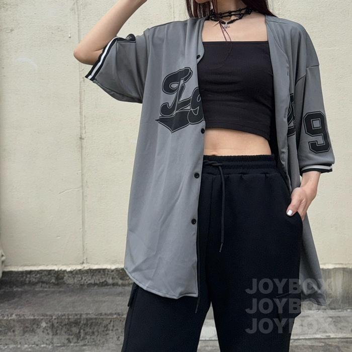 ベースボール ゲーム シャツ 半袖 ロゴ ナンバー Tシャツ 韓国