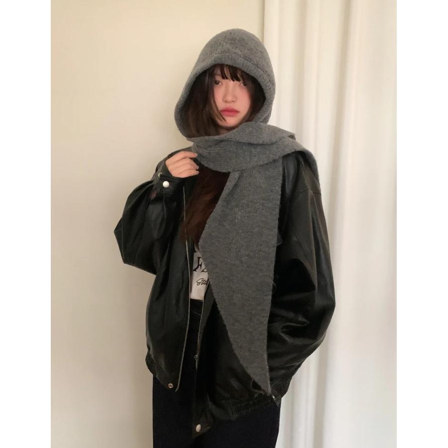 パーカー フード マフラー 韓国 ストリート ダンス 衣装 ギャル K-POP