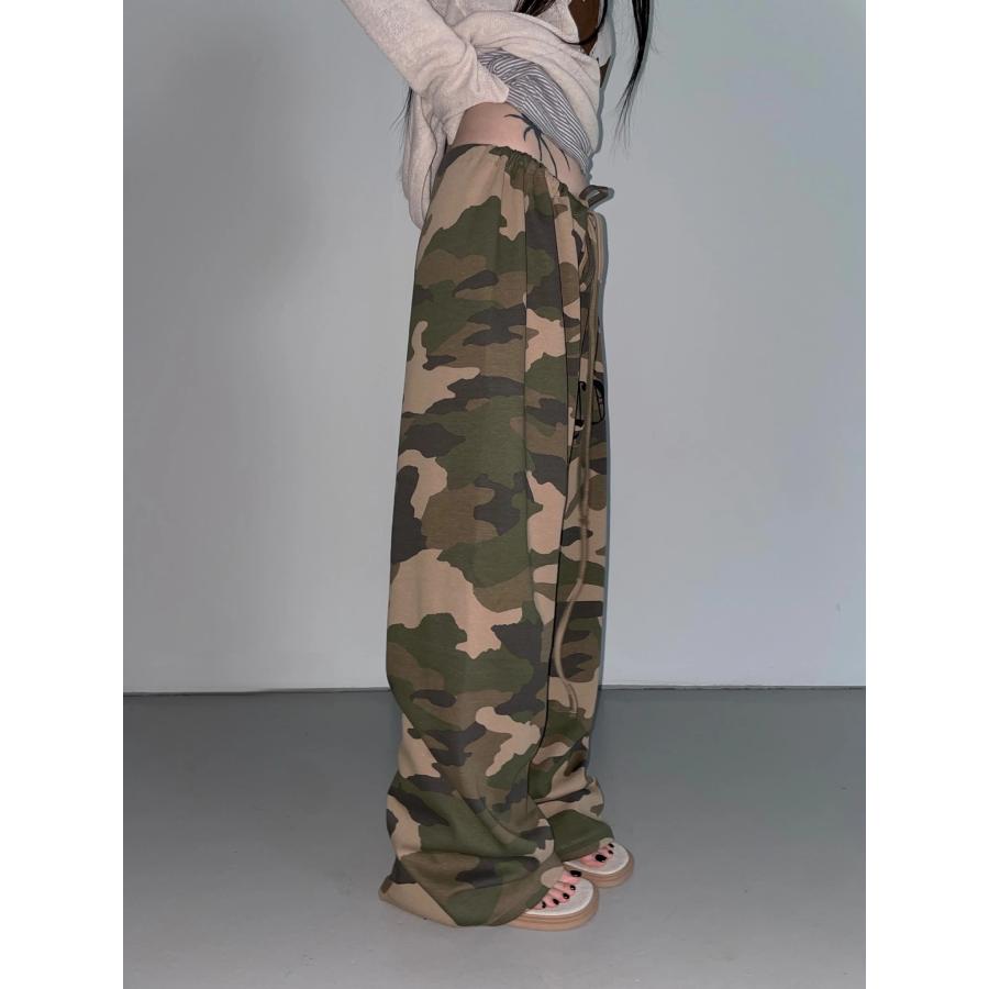 迷彩柄 パンツ カモフラ 韓国 ストリート系 ダンス 衣装 Y2K