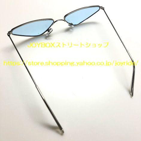 三角 カラー フォックス サングラス 韓国 ストリート ダンス 衣装 Y2K