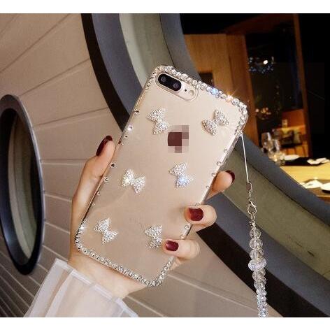 Iphone ケース 韓国 リボン クリア ビーズ ストラップ オルチャン 原宿 かわいい スマホ カバー K Pop Plus X Xr 8 Pro Acc 379 メール便ok Acc 379 Joyboxストリートショップ 通販 Yahoo ショッピング