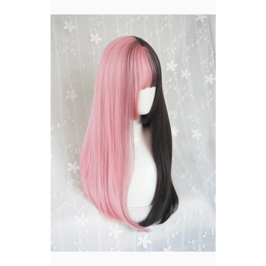 ウィッグ ツートン ボブ ストレート 韓国 オルチャン ストリート ダンス 衣装 K Pop 派手 個性 原宿系 Hiphop ロング バイカラー Acc 455 Acc 455 Joyboxストリートショップ 通販 Yahoo ショッピング