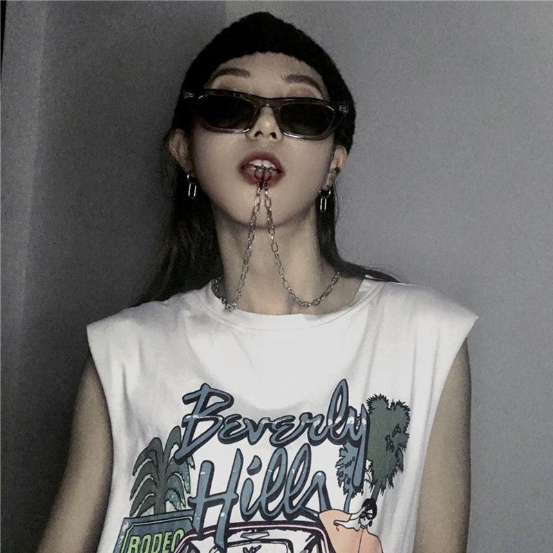 サングラス 韓国 レディース ストリート モード 原宿系 Y2K HIPHOP K-POP サブカル 地雷 オルチャン 眼鏡 小物 ダンス 衣装 ACC-829 :ACC-829:JOYBOXストリートショップ 通販 サングラス 黒 オルチャン 韓国 ブラック ストリート ダンス